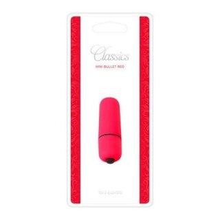 Mini wibrator bullet Toyz4lovers czerwony wodoodporny 5.5 cm