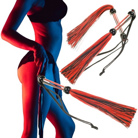Pejcz silikonowy Me You Us Tease And Please czarny 27 cm