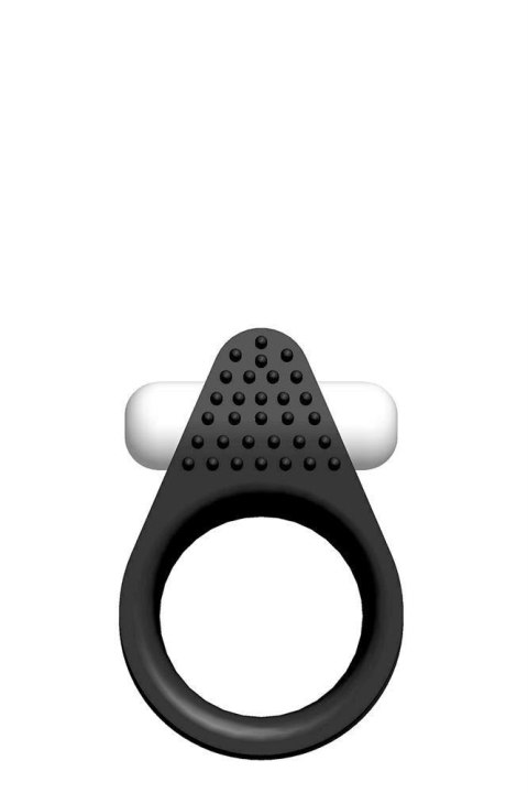 Pierścień erekcyjny wibrujący silikonowy Dream Toys czarny