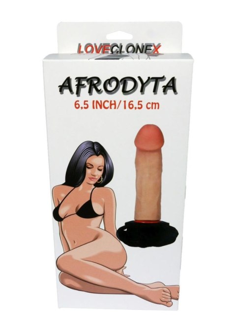 Proteza penisa realistyczna Afrodyta Loveclonex 17 cm
