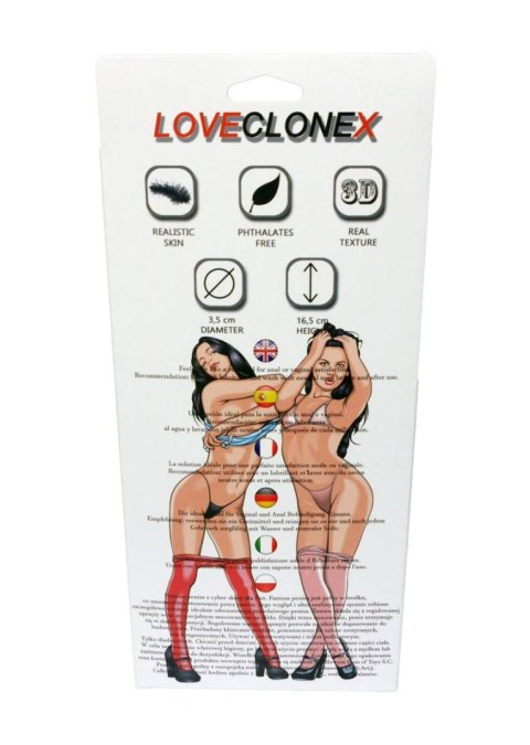 Proteza penisa realistyczna Afrodyta Loveclonex 17 cm