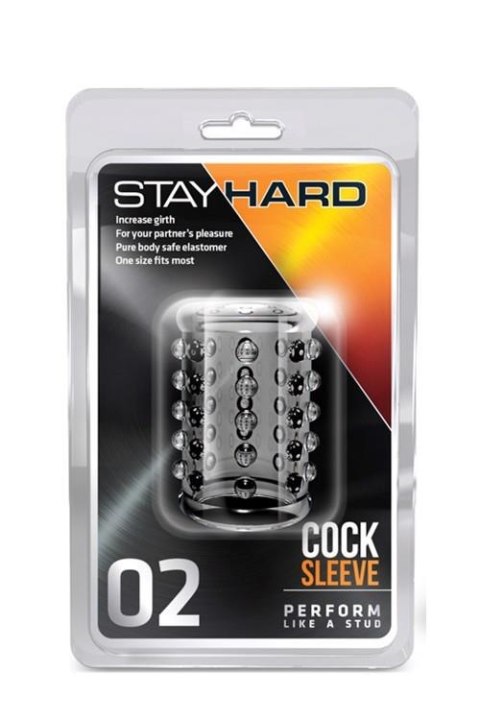 Przelotowa nakładka Stay Hard Blush transparentna