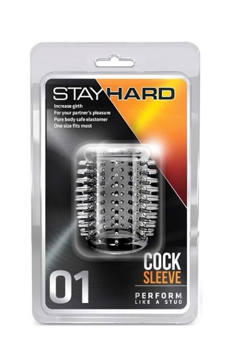 Przelotowa nakładka wzmacniająca Stay Hard Blush 01 transparentna