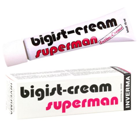 Rozgrzewający krem Bigist Supermen na erekcję 18 ml