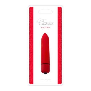 Wibrator bullet Toyz4lovers Classics czerwony 9 cm