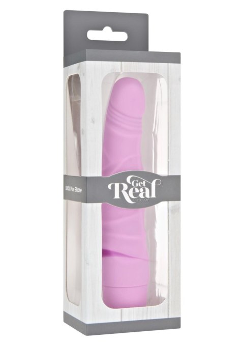 Wibrator silikonowy ToyJoy Mini Classic Slim różowy 16 cm
