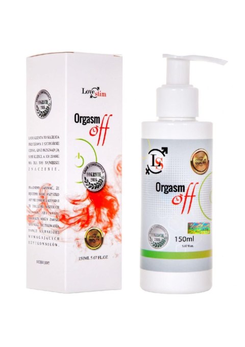 Żel opóźniający wytrysk LoveStim Orgasm Off 150 ml