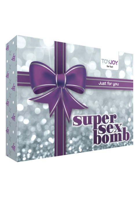 Zestaw Super Sex Bomb Fioletowy ToyJoy