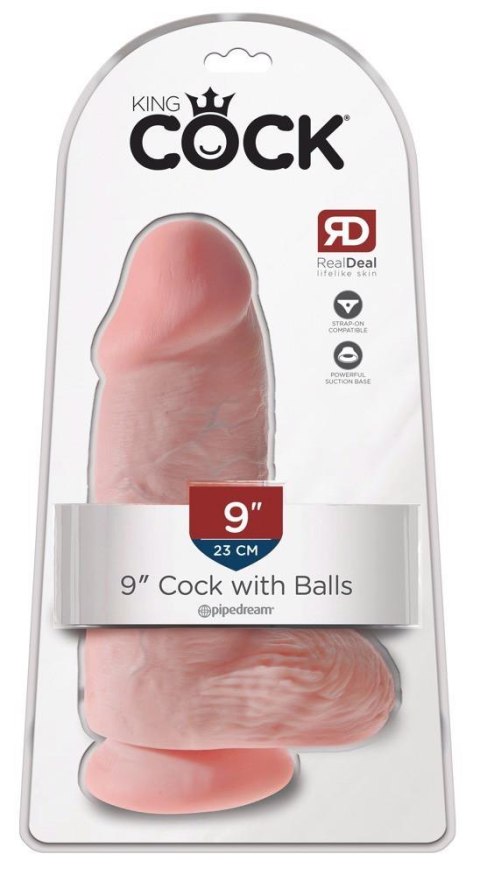 Dildo King Cock Chubby Light 22,9 cm PVC