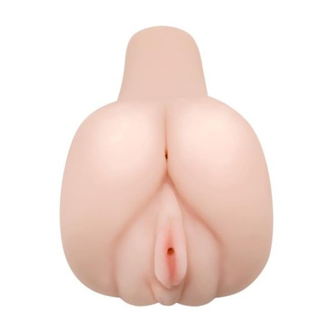 Realistyczny podwójny masturbator z wibracją Baile Passion Lady 18cm