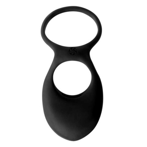 Pierścień wibrujący silikonowy Daydream czarny 12 cm