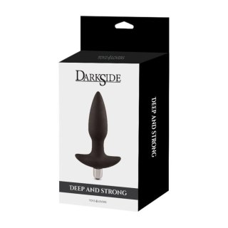 Silikonowy wibrujący korek analny Toyz4lovers 12,5 cm