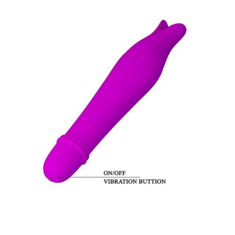 Stymulator łechtaczki silikonowy pączek Pretty Love Edward 14,5 cm