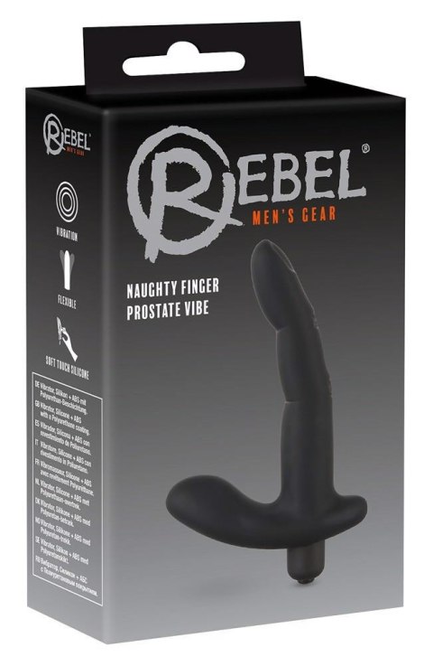 Wibrator prostaty Rebel Finger silikonowy 13,8 cm