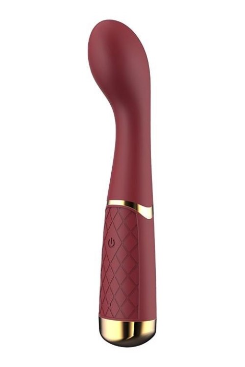 Wibrator punktu G silikonowy Romance Lucy rubinowy USB