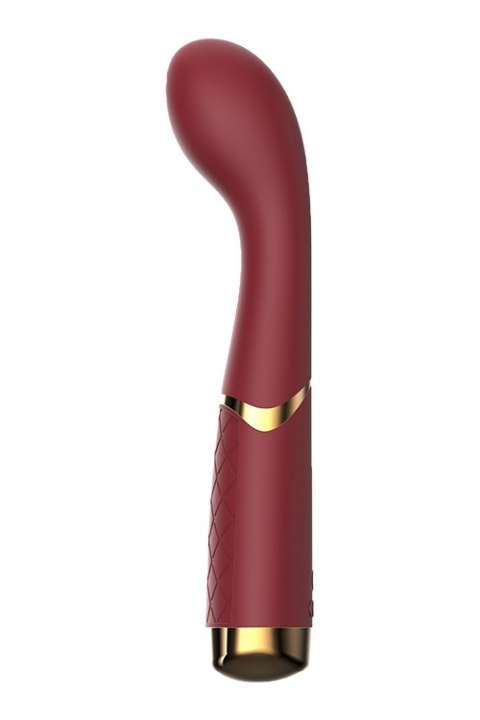 Wibrator punktu G silikonowy Romance Lucy rubinowy USB