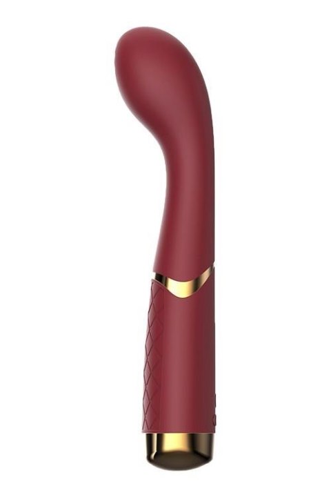 Wibrator punktu G silikonowy Romance Lucy rubinowy USB