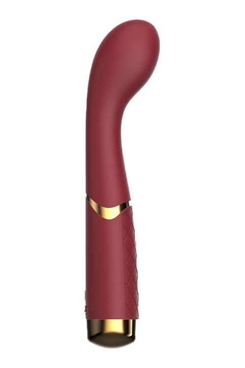 Wibrator punktu G silikonowy Romance Lucy rubinowy USB