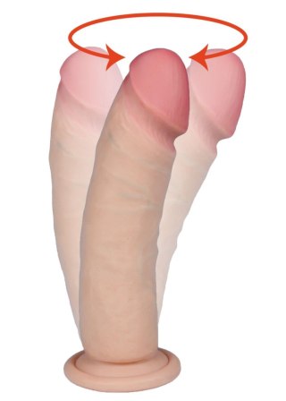 Wibrator realistyczny Boreasz Loveclonex rotacyjny 18 cm