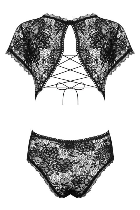 Body koronkowe Obsessive Peonesia L/XL