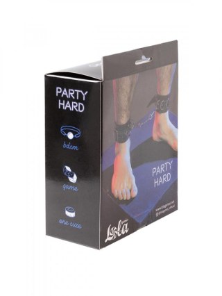 Kajdanki kostkowe Party Hard Celestial Lola Games czarne 29 cm