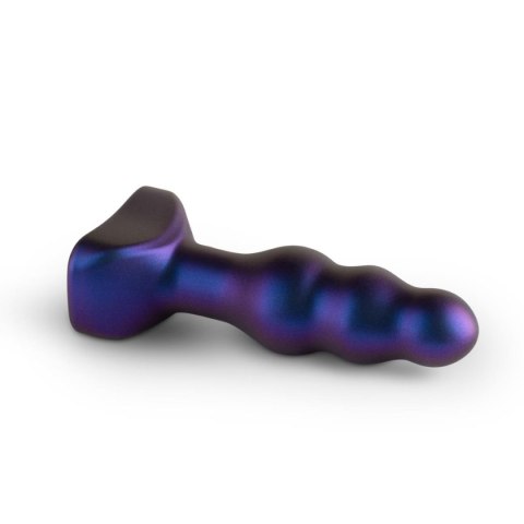 Korek analny wibrujący Hueman Space Invader fioletowy USB