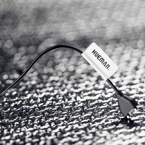 Korek analny wibrujący Hueman Space Invader fioletowy USB