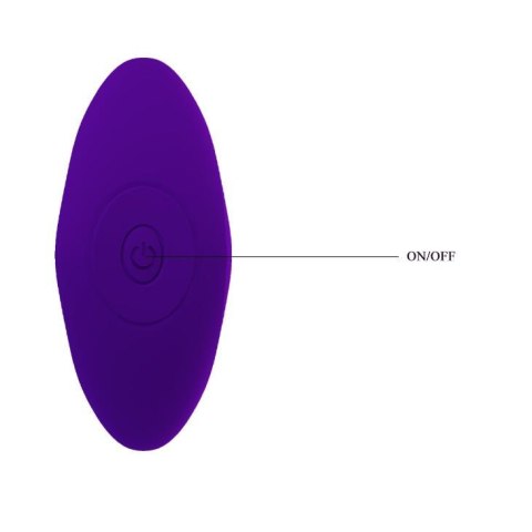 Korek analny wibrujący Pretty Love Morton 12 funkcji USB