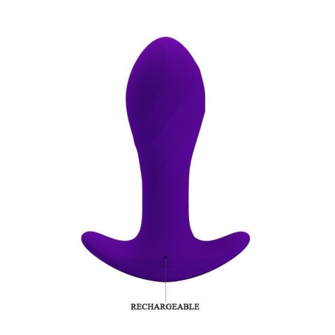 Korek analny wibrujący Pretty Love Morton 12 funkcji USB