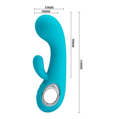 Wibrator króliczek silikonowy Pretty Love Chris USB 7 wibracji wodoodporny