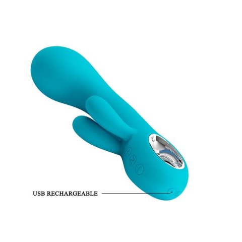Wibrator króliczek silikonowy Pretty Love Chris USB 7 wibracji wodoodporny