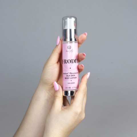 Jedwabny balsam do ciała Afrodita Secret Play z feromonami 50 ml