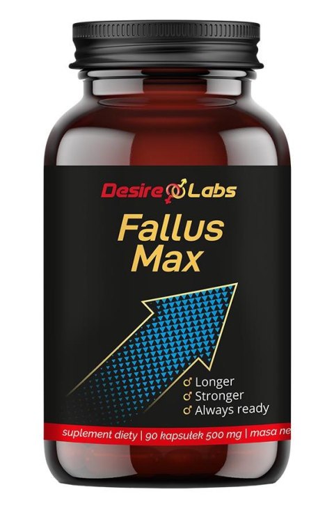 Kapsułki Fallus Max Desire Labs dla mężczyzn 90 sztuk