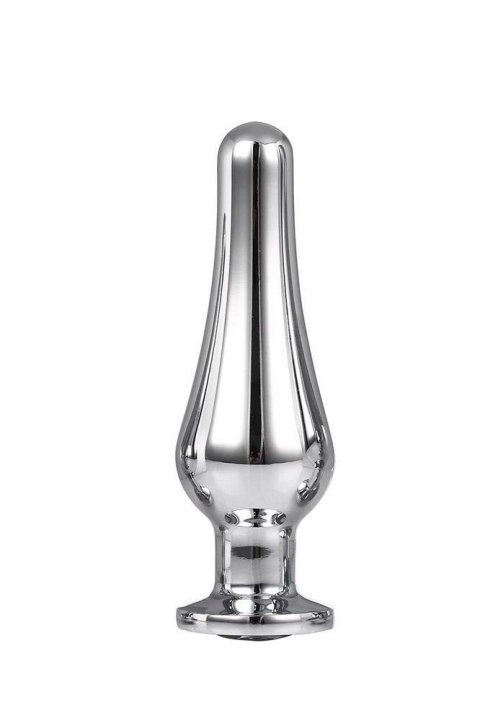 Korek analny Gleaming Love srebrny aluminium 11 cm