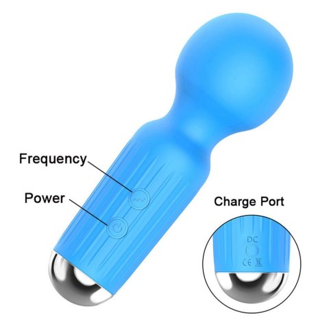 Mini stymulator łechtaczki USB 20 funkcji czarny B Series Magic