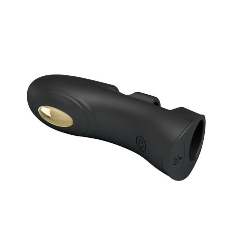 Nakładka na palec Pretty Love Pegasus elektrostymulacyjna czarna USB