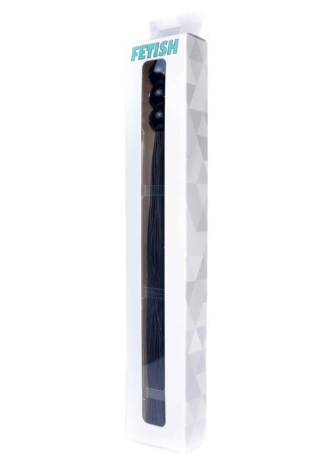 Pejcz silikonowy Fetish B Series czarny 25 cm