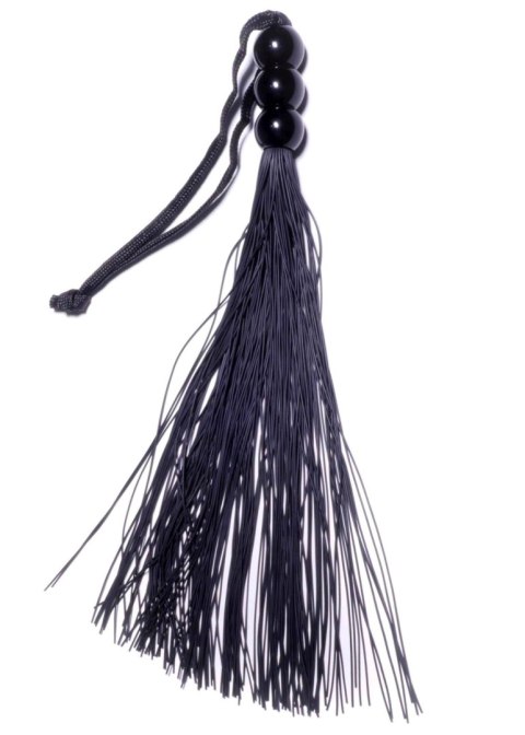 Pejcz silikonowy Fetish B Series czarny 25 cm