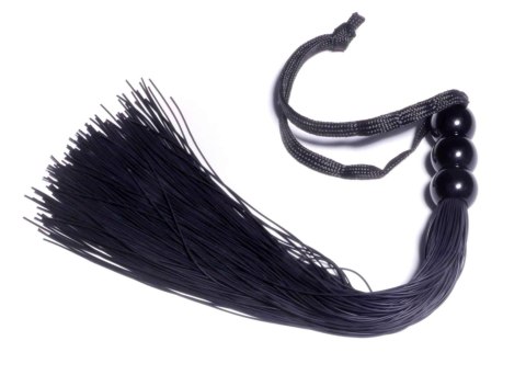 Pejcz silikonowy Fetish B Series czarny 25 cm