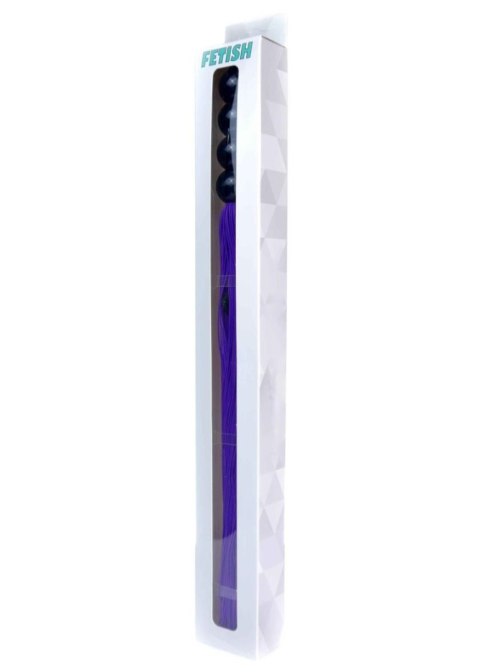 Pejcz silikonowy Fetish B Series fioletowy 36 cm