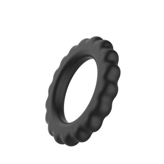 Pierścień erekcyjny Baile Titan Ring silikonowy czarny wodoodporny