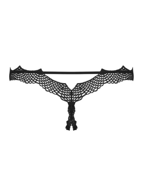 Stringi otwarte Bravelle Obsessive czarne L/XL
