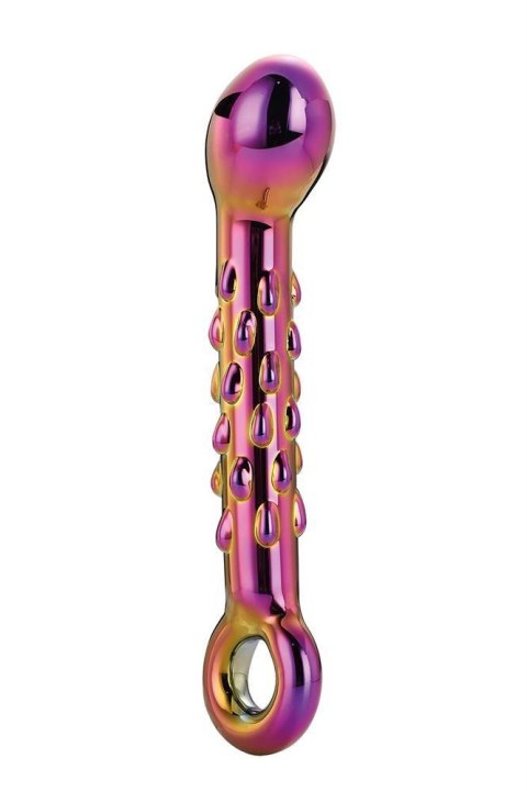 Szklane dildo Glamour żebrowane Dream Toys 18 cm