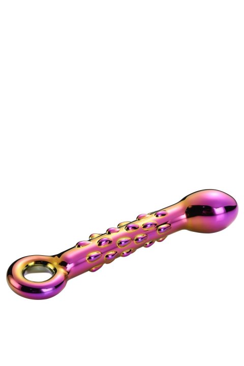 Szklane dildo Glamour żebrowane Dream Toys 18 cm