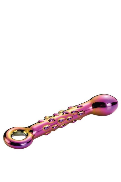 Szklane dildo Glamour żebrowane Dream Toys 18 cm