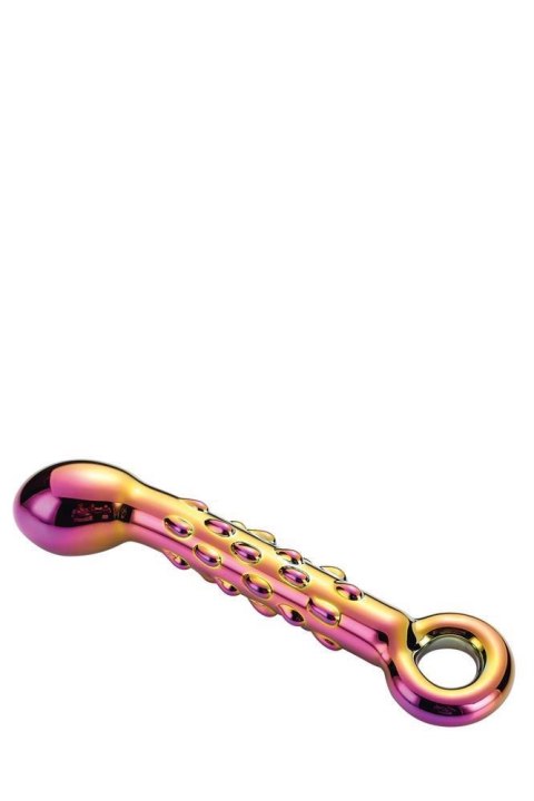 Szklane dildo Glamour żebrowane Dream Toys 18 cm