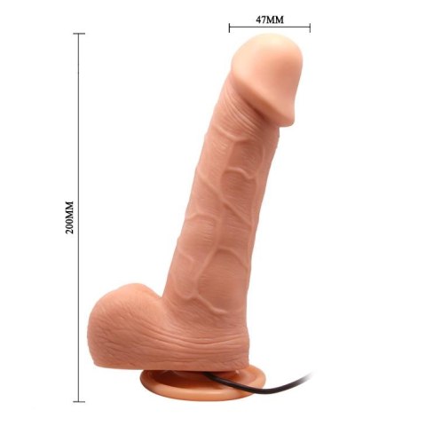 Wibrator realistyczny Baile Barbara Ken cielisty 20 cm