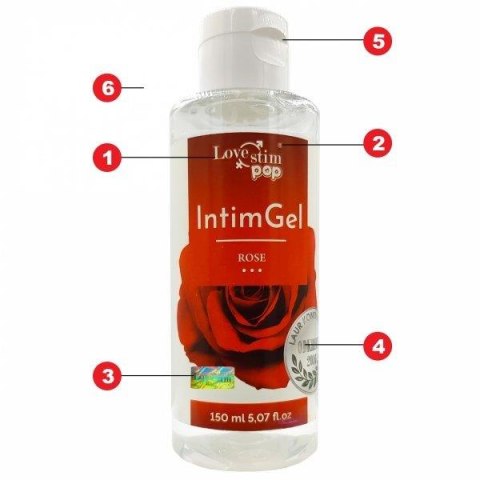 Żel intymny stymulujący LoveStim różany 150 ml