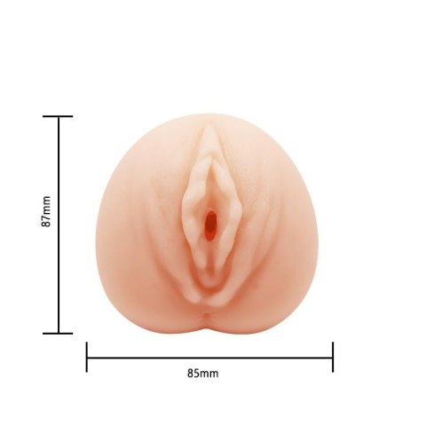 Kompaktowy masturbator waginalny Crazy Bull Maggie różowy