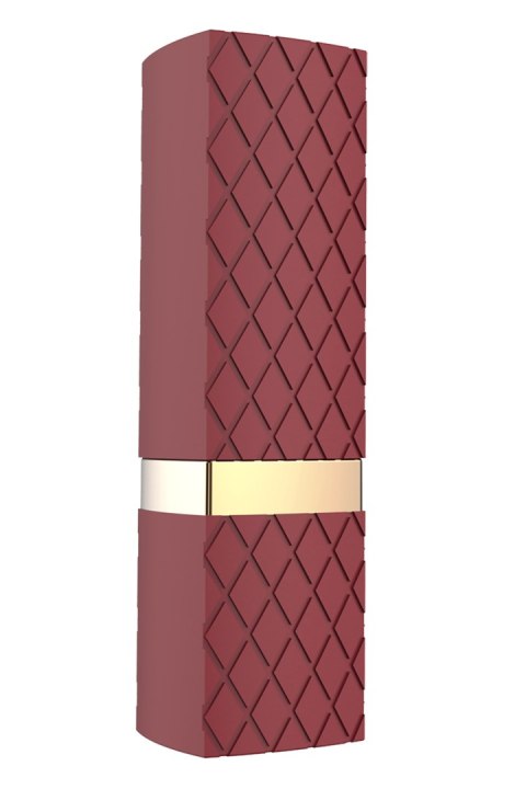 Mini wibrator Romance Stacey bordowy USB silikonowy